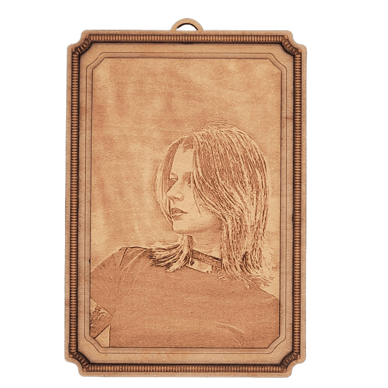 3D portrait of a girl